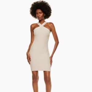 BRAND NEW ARITZIA CRISS CROSS SCULPT KNIT DRESS✨